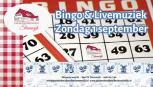 Pannenkoekboerderij Steenwijk bingo 2019